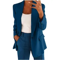 Awrvia Angebot des Tages Damen Damen Hosenanzug Elegant Anzug Set Revers Büro Blazer und Hose 2-teilig 2PC Lässige Zweiteiler Hohe Taille Hosenanzug Slimfit Festlich Abendanzug Chiffon Streetwear - XL