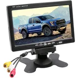 7 Zoll TFT LED Auto Rückfahrkamera Monitor, Bildschirm für Rückfahrkamera, DC...