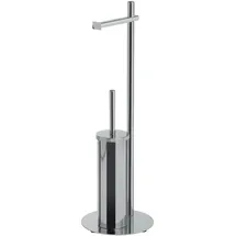 Gedy Circe Columna Toilettenpapierhalter & Toilettenbürstenhalter Chrom