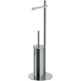 Gedy Circe Columna Toilettenpapierhalter & Toilettenbürstenhalter Chrom