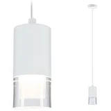 Paulmann Kame 1-flg. 8 cm rund transparent/weiß