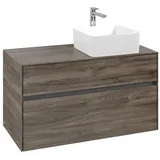 Villeroy & Boch Collaro Waschbeckenunterschrank 100 x 55 cm Stone Oak
