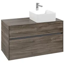 Villeroy & Boch Collaro Waschbeckenunterschrank 100 x 55 cm Stone Oak