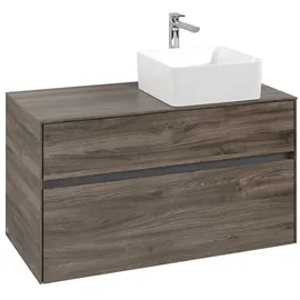 Villeroy & Boch Collaro Waschbeckenunterschrank 100 x 55 cm Stone Oak