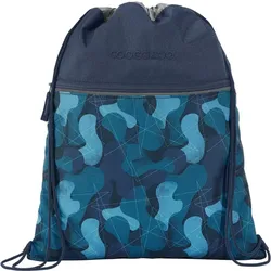COOCAZOO Sportbeutel Turnbeutel, 10 Liter blau 10 LITER