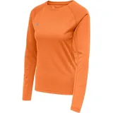 New Line Core Laufshirt langarm Damen orange tiger XS