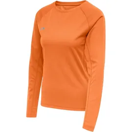 New Line Core Laufshirt langarm Damen orange tiger XS