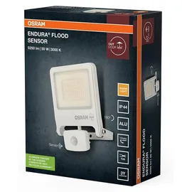 Osram Außenleuchte Aluminium 3,0 cm inkl. Bewegungsmelder weiß