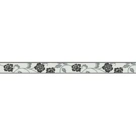A.S. Creations Bordüre Only Borders 5 m x 0,05 m beige/schwarz/weiß 261014