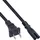 InLine Netzkabel, Netzstecker USA auf Euro 8 C7 Stecker, 1m