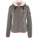 Almgwand Münsterhöhe Jacke Anthrazit-Beige 40