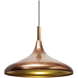 Bamyum Champion 1-flg. Ø35 cm rund Holz Kupferfarbe