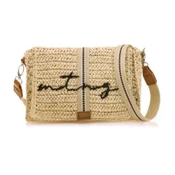 Mustang für Damen. ANDER Ander beige Umhängetasche (OSFA), Lässig, Synthetisch