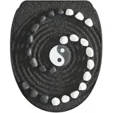 Sanilo WC-Sitz Yin Yang Schwarz