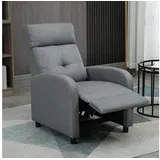 Homcom Fernsehsessel mit Liegefunktion, Polyester