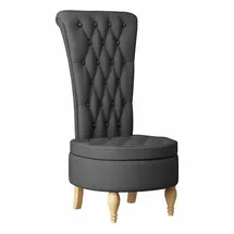 vidaXL Schlafsessel Dunkelgrau 56,5 x 70 x 110 cm Stoff vidaXL