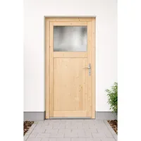 Panto Nebeneingangstür Holz 501 88 x 198 cm DIN rechts