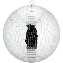 Relaxdays Discokugel Ø 40 cm Silber