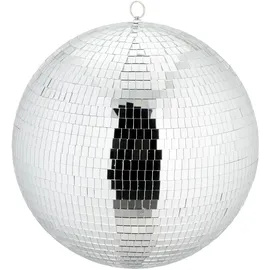 Relaxdays Discokugel Ø 40 cm Silber