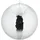 Relaxdays Discokugel Ø 40 cm Silber