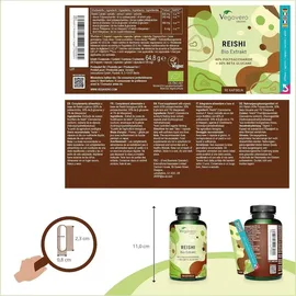 Vegavero Reishi BIO Kapseln 90 St.