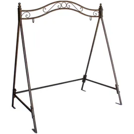 DanDiBo Ambiente DanDiBo Schaukelgestell Metall 157x190x105 cm, Gartenmöbel, Hollywoodschaukeln