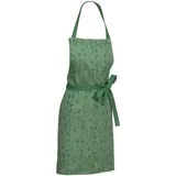 Kela Kochschürze 80 x 67 cm CORA, 100%Baumwolle hellgrün/grün Muster 80,0x67,0cm
