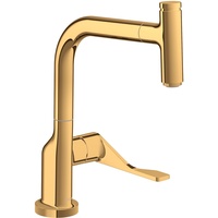 Hansgrohe Axor Citterio Select 230 mit Ausziehauslauf polished gold optic (39861990)