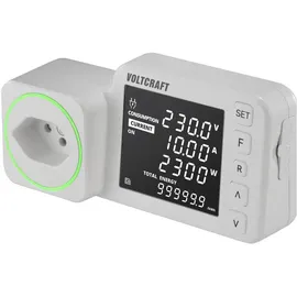 VOLTCRAFT SEM5000 CH DUAL Energiekosten-Messgerät Kostenprognose, Alarmfunktion, Stromtarif einstellbar, Datenloggerfunktion