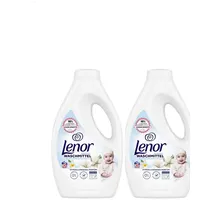 2x1000ml Lenor Sensitiv Baumwollblüte & Tiare-Blume Waschmittel flüssig 40WL