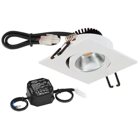 EVN Lichttechnik LED-Deckeneinbauleuchte 8,4W 4000K IP20