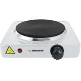 Esperanza EKH013W, Einzelkochplatte, weiß, 1000 Watt
