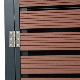 Proregal Mülltonnenverkleidung 124 x 265 x 84 cm walnuss