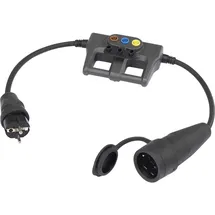 VOLTCRAFT DLA-1L 16 Messadapter Schutzkontakt 16A - Schutzkontakt 16A