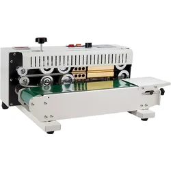 VEVOR Kontinuierliche Versiegelungsmaschine Siegelmaschine Sealer 100mm Förderbandbreite