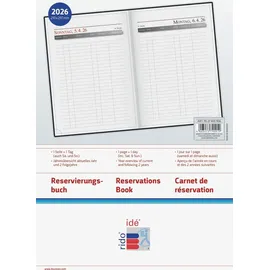 Rido Reservierungsbuch '26 | 1 Seite
