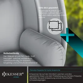Kesser Luxe Hängesessel Grau