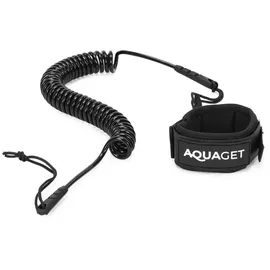 aquaget SUP Board Set 350 x 81 x 15 cm Schwarz
