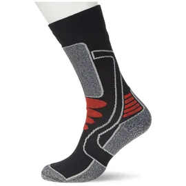 F-Lite Motorbike E100 Socken 3er Pack Schwarz/Grau/Rot 47-49