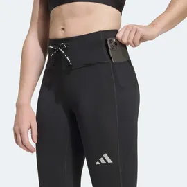 adidas Run Essentials Damen, Lauftights Schwarz