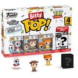 Funko Bitty Pop! Toy Story Forky 4PK - Forky, Woody, Gabby Gabby und eine Überraschungs-Mini-Figur - 0.9 Inch (2.2 cm)