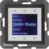 Berker Radio Touch DAB+ Q.x anthrazit samt