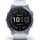 Garmin Fenix 7 Sapphire Solar blaues DLC-Titan mit steinweissem Armband