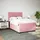 vidaXL Boxspringbett 140 x 200 cm Rosa