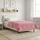 vidaXL Sommerdecke Rosa 155 x 200 cm Mikrofaser und Teddy-Fleece