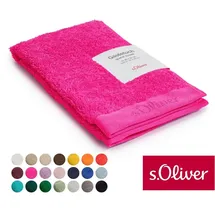 s.Oliver Gästehandtuch 30 x 50 cm pink