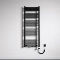 mai & mai Badheizkörper 600 x 1600 mm 800 W grau Seitenanschluss