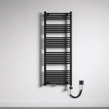 mai & mai Badheizkörper 600 x 1600 mm 800 W grau Seitenanschluss