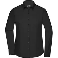 James & Nicholson Dirndlbluse schwarz XXL