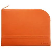 Rhodia Rhodiarama Etui aus Kunstleder Reißverschluss, 21x28 cm Tangerine